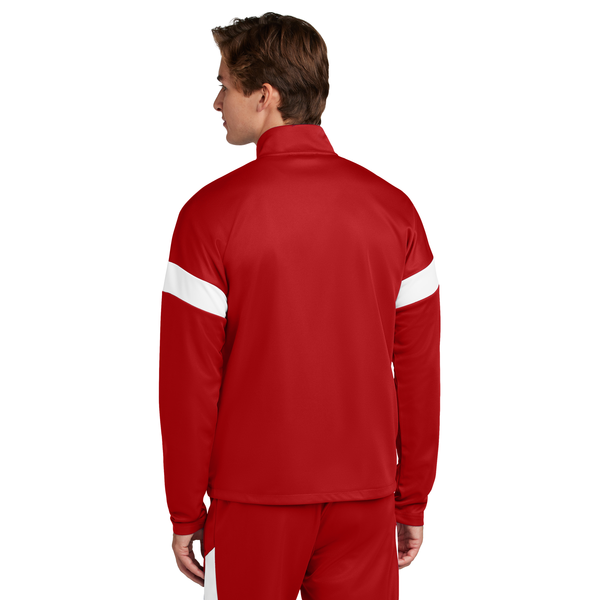 Sport-Tek® Travel Recycled Polyester Double Knit Full-Zip Men's Jacket