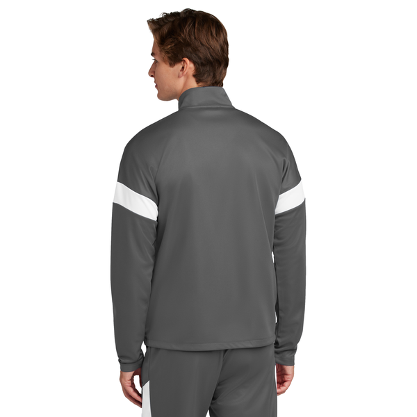 Sport-Tek® Travel Recycled Polyester Double Knit Full-Zip Men's Jacket