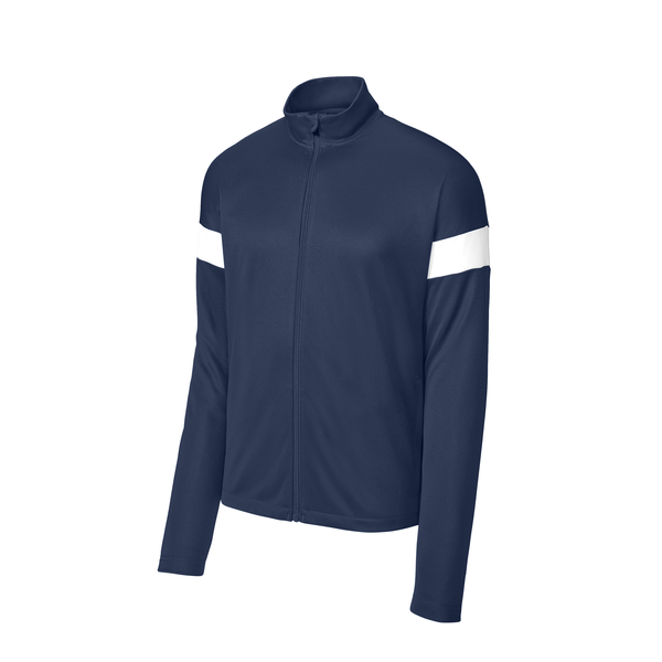 Sport-Tek® Travel Recycled Polyester Double Knit Full-Zip Men's Jacket