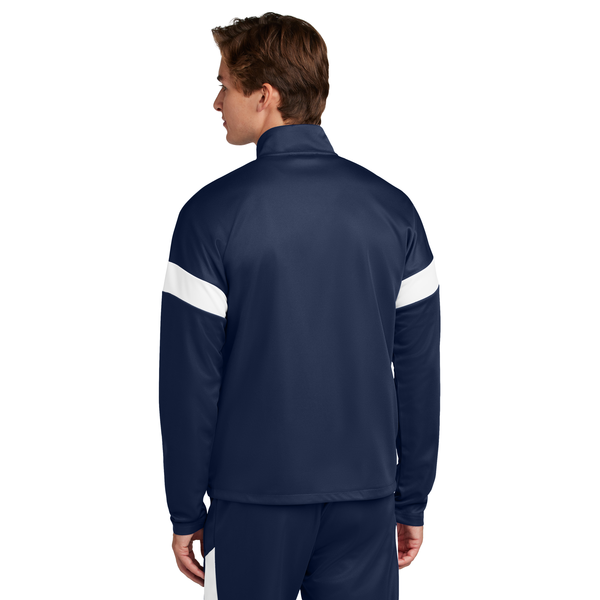 Sport-Tek® Travel Recycled Polyester Double Knit Full-Zip Men's Jacket