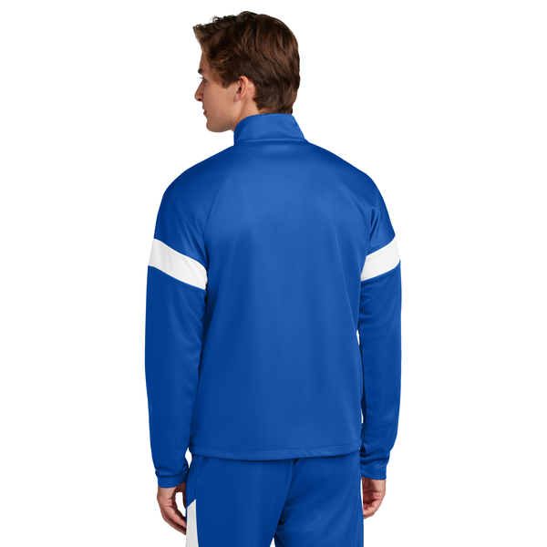Sport-Tek® Travel Recycled Polyester Double Knit Full-Zip Men's Jacket