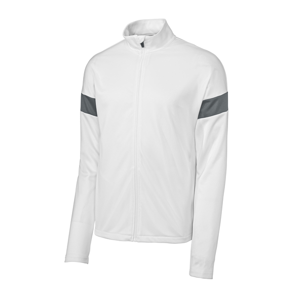 Sport-Tek® Travel Recycled Polyester Double Knit Full-Zip Men's Jacket