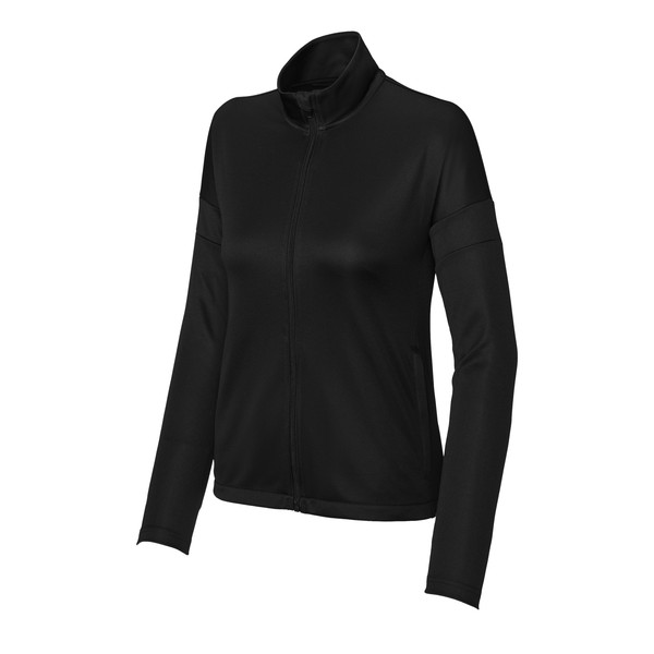 Sport-Tek® Travel Recycled Polyester Double Knit Full-Zip Ladies' Jacket