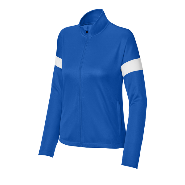 Sport-Tek® Travel Recycled Polyester Double Knit Full-Zip Ladies' Jacket