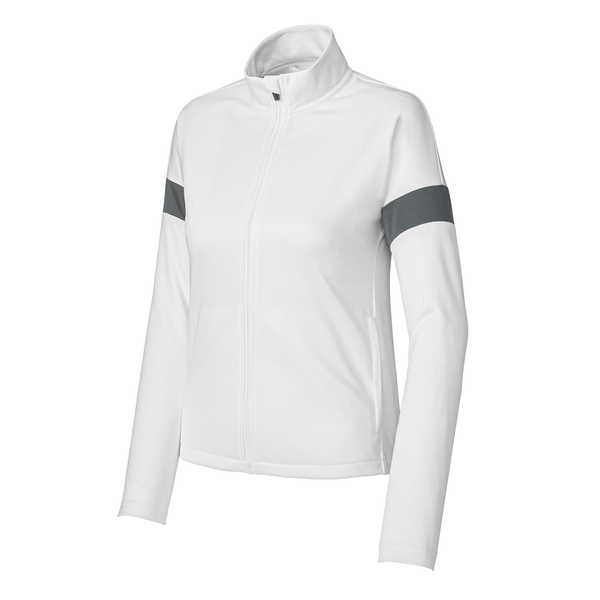 Sport-Tek® Travel Recycled Polyester Double Knit Full-Zip Ladies' Jacket