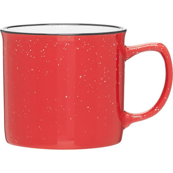 Cambria Stoneware Speckled Camper Mug, 12oz.