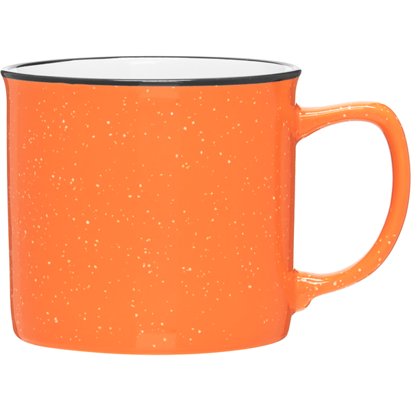 Cambria Stoneware Speckled Camper Mug, 12oz.