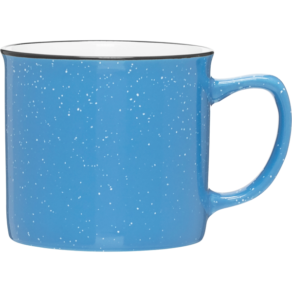 Cambria Stoneware Speckled Camper Mug, 12oz.