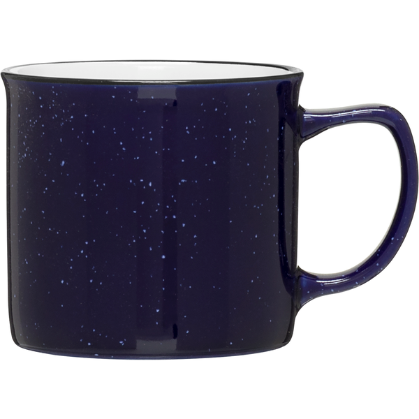 Cambria Stoneware Speckled Camper Mug, 12oz.
