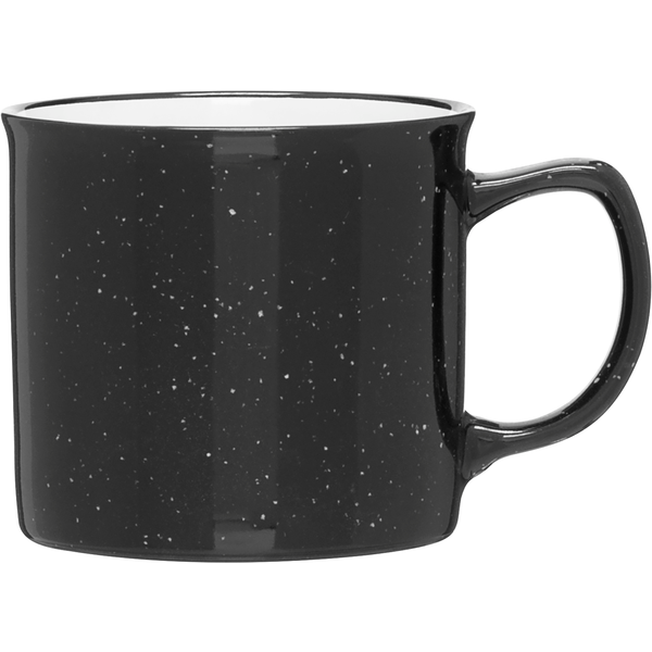 Cambria Stoneware Speckled Camper Mug, 12oz.