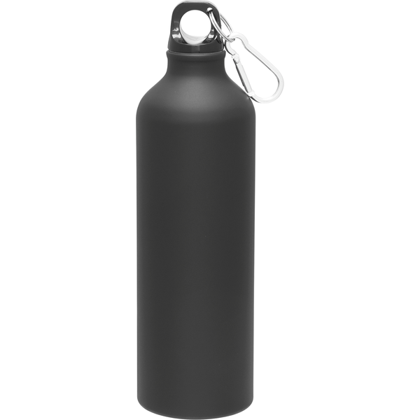 Aluminum Sport Bottle w/ Carabiner, 24oz.