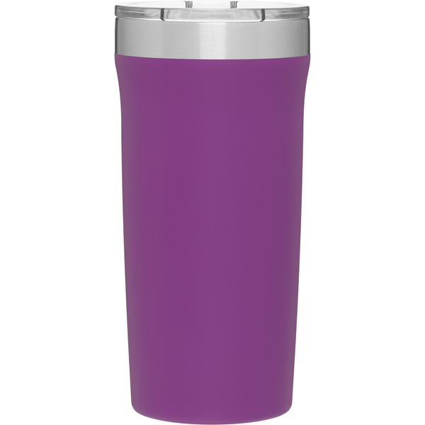 Palermo Insulated Tumbler w/ Powder Coated Finish, 18 oz.