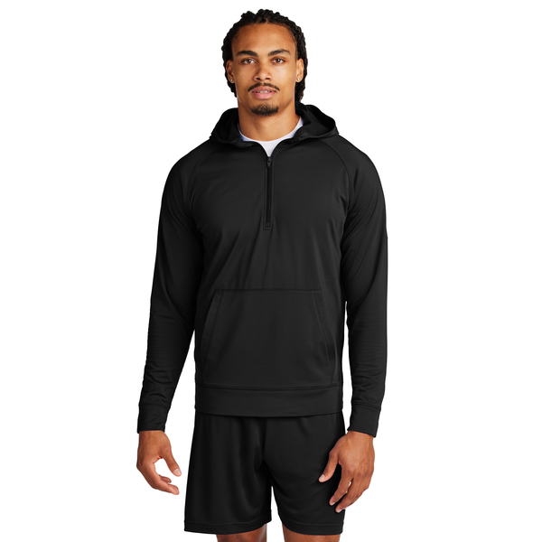 Sport-Tek® Sport-Wick® Stretch Poly/Spandex 1/2-Zip Men's Hoodie
