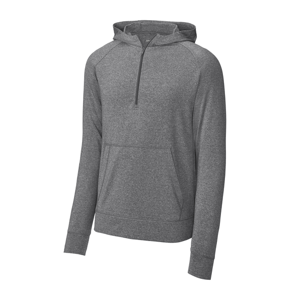 Sport-Tek® Sport-Wick® Stretch Poly/Spandex 1/2-Zip Men's Hoodie