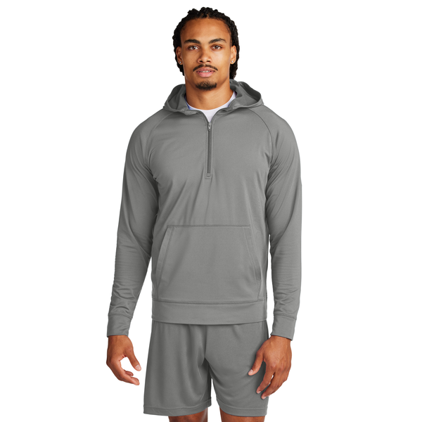 Sport-Tek® Sport-Wick® Stretch Poly/Spandex 1/2-Zip Men's Hoodie