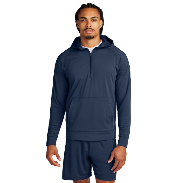 Sport-Tek® Sport-Wick® Stretch Poly/Spandex 1/2-Zip Men's Hoodie