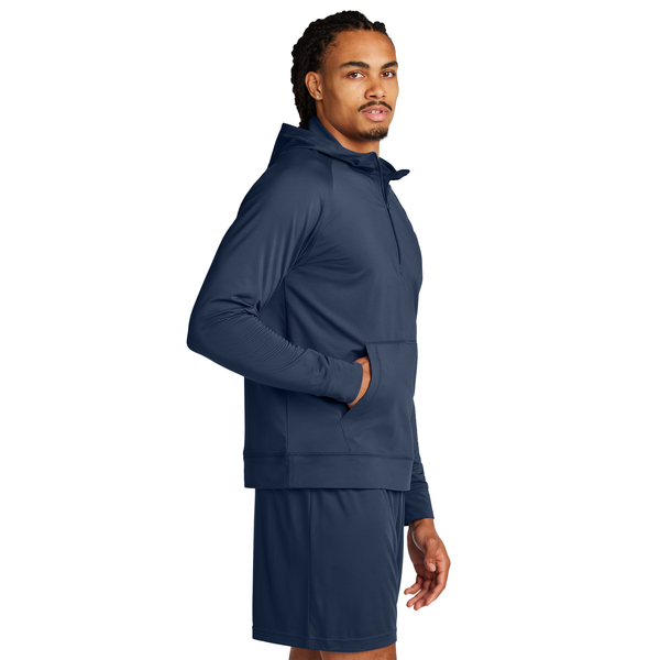 Sport-Tek® Sport-Wick® Stretch Poly/Spandex 1/2-Zip Men's Hoodie