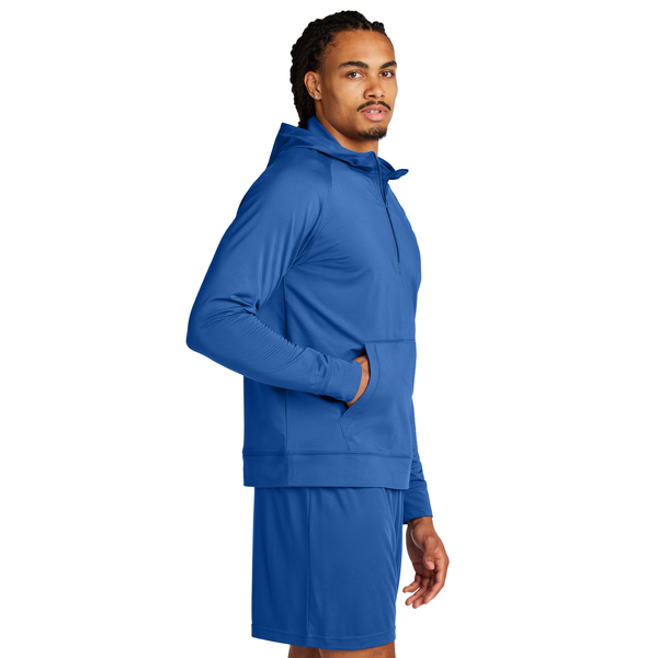 Sport-Tek® Sport-Wick® Stretch Poly/Spandex 1/2-Zip Men's Hoodie