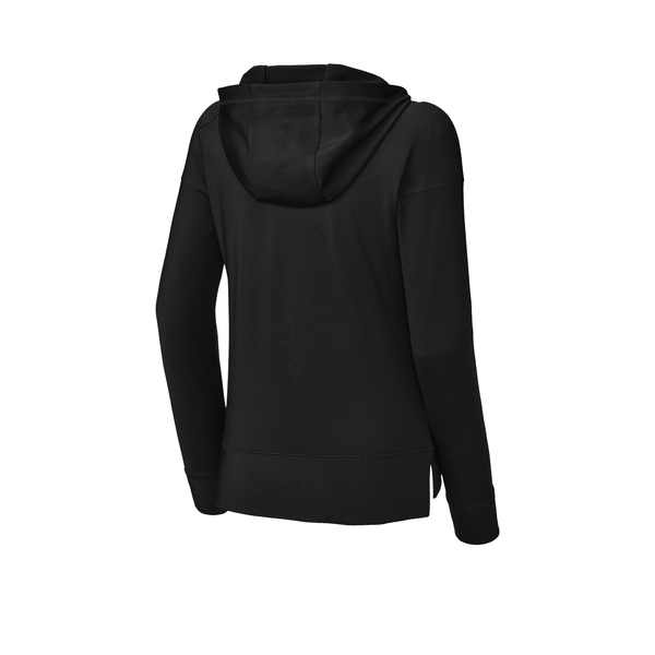 Sport-Tek® Sport-Wick® Stretch Poly/Spandex 1/2-Zip Ladies' Hoodie