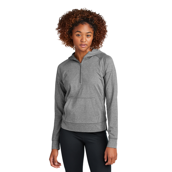 Sport-Tek® Sport-Wick® Stretch Poly/Spandex 1/2-Zip Ladies' Hoodie
