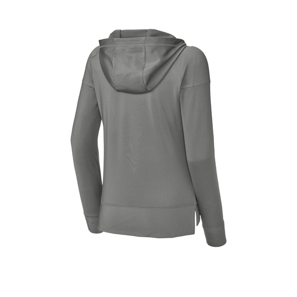 Sport-Tek® Sport-Wick® Stretch Poly/Spandex 1/2-Zip Ladies' Hoodie