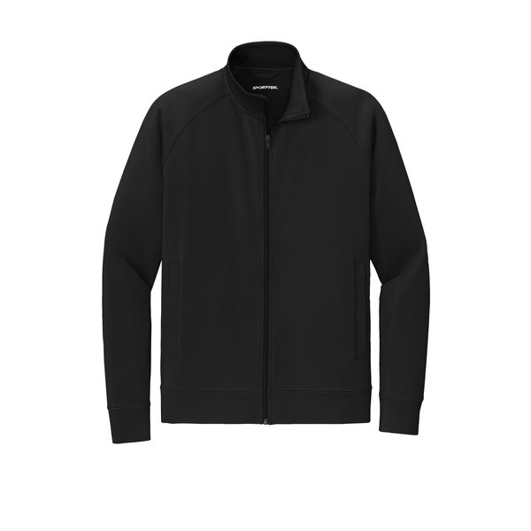 Sport-Tek® Sport-Wick® Stretch Full-Zip Poly/Spandex Cadet Men's Jacket