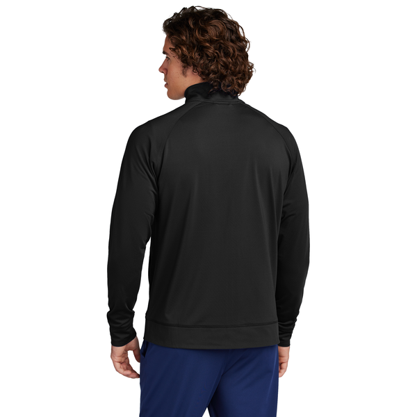 Sport-Tek® Sport-Wick® Stretch Full-Zip Poly/Spandex Cadet Men's Jacket