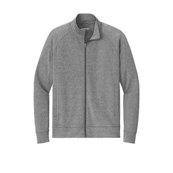 Sport-Tek® Sport-Wick® Stretch Full-Zip Poly/Spandex Cadet Men's Jacket