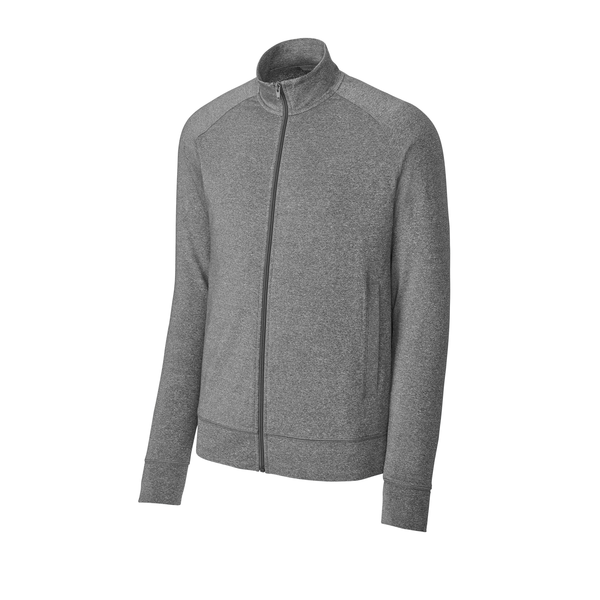 Sport-Tek® Sport-Wick® Stretch Full-Zip Poly/Spandex Cadet Men's Jacket