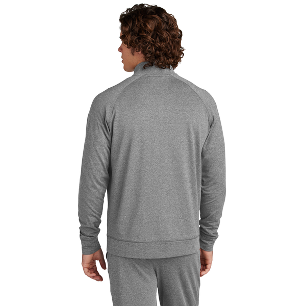 Sport-Tek® Sport-Wick® Stretch Full-Zip Poly/Spandex Cadet Men's Jacket