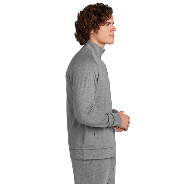 Sport-Tek® Sport-Wick® Stretch Full-Zip Poly/Spandex Cadet Men's Jacket