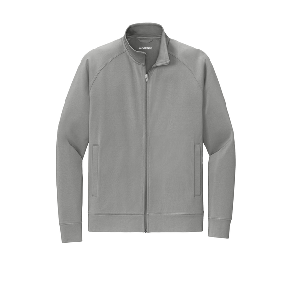 Sport-Tek® Sport-Wick® Stretch Full-Zip Poly/Spandex Cadet Men's Jacket