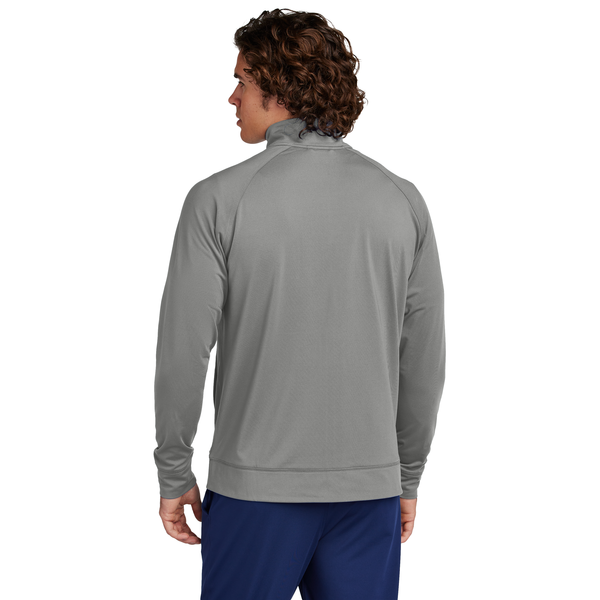 Sport-Tek® Sport-Wick® Stretch Full-Zip Poly/Spandex Cadet Men's Jacket