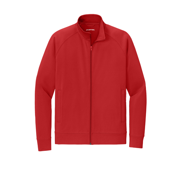 Sport-Tek® Sport-Wick® Stretch Full-Zip Poly/Spandex Cadet Men's Jacket