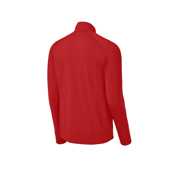 Sport-Tek® Sport-Wick® Stretch Full-Zip Poly/Spandex Cadet Men's Jacket