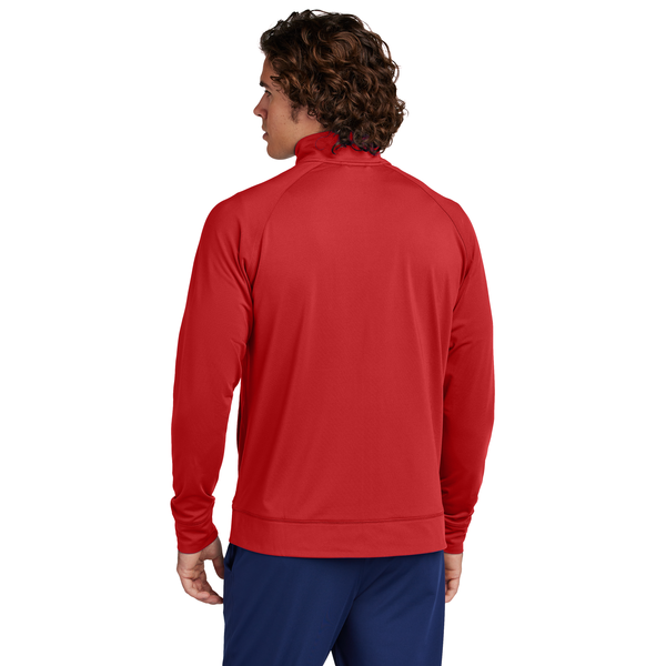 Sport-Tek® Sport-Wick® Stretch Full-Zip Poly/Spandex Cadet Men's Jacket
