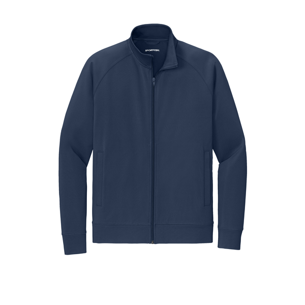 Sport-Tek® Sport-Wick® Stretch Full-Zip Poly/Spandex Cadet Men's Jacket