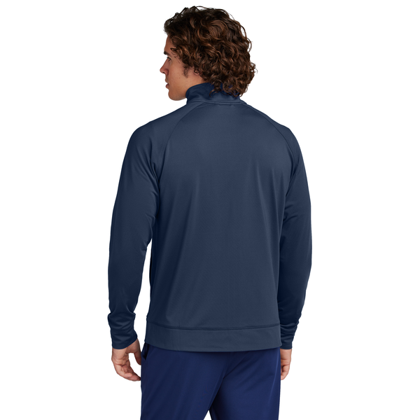 Sport-Tek® Sport-Wick® Stretch Full-Zip Poly/Spandex Cadet Men's Jacket