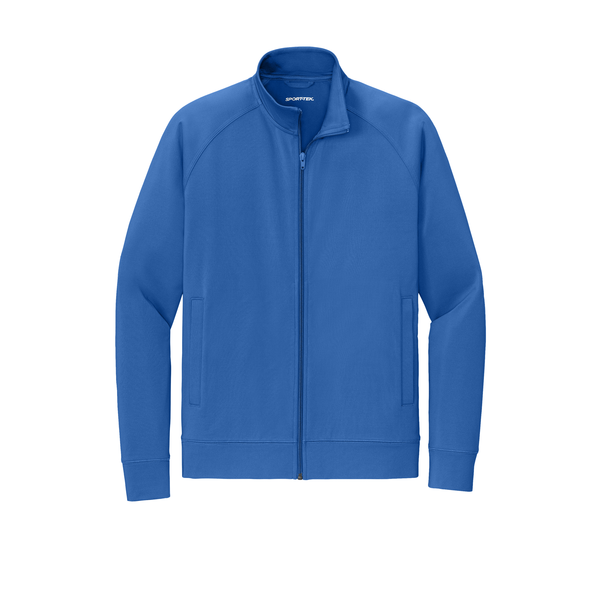 Sport-Tek® Sport-Wick® Stretch Full-Zip Poly/Spandex Cadet Men's Jacket