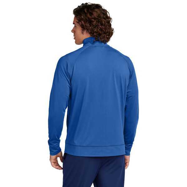 Sport-Tek® Sport-Wick® Stretch Full-Zip Poly/Spandex Cadet Men's Jacket