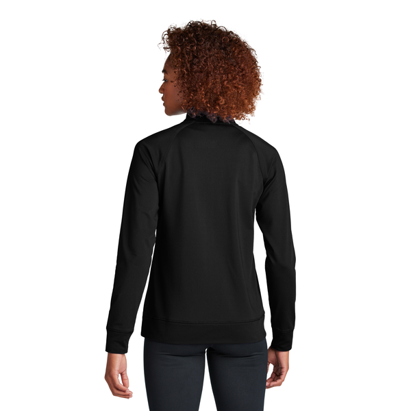 Sport-Tek® Sport-Wick® Stretch Full-Zip Poly/Spandex Cadet Ladies' Jacket