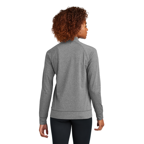 Sport-Tek® Sport-Wick® Stretch Full-Zip Poly/Spandex Cadet Ladies' Jacket