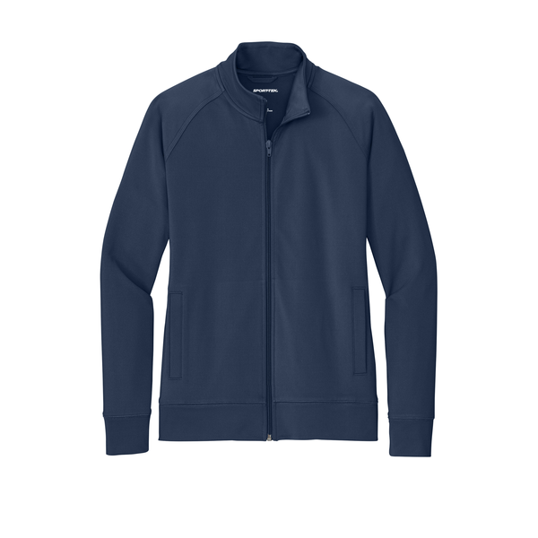 Sport-Tek® Sport-Wick® Stretch Full-Zip Poly/Spandex Cadet Ladies' Jacket