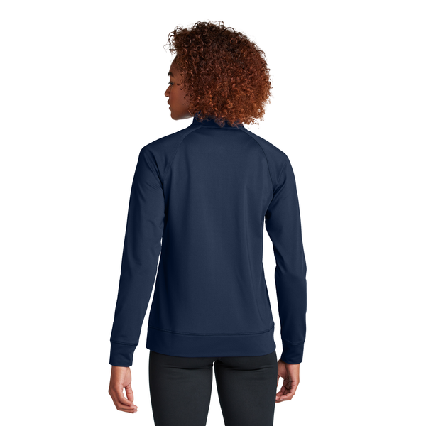 Sport-Tek® Sport-Wick® Stretch Full-Zip Poly/Spandex Cadet Ladies' Jacket