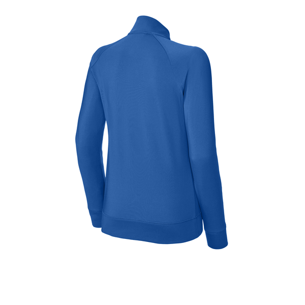 Sport-Tek® Sport-Wick® Stretch Full-Zip Poly/Spandex Cadet Ladies' Jacket