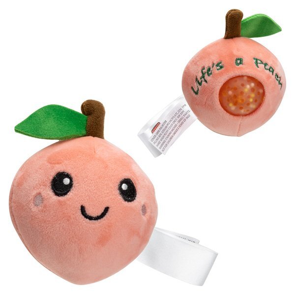 Peach Plush and Gel Stress Buster™
