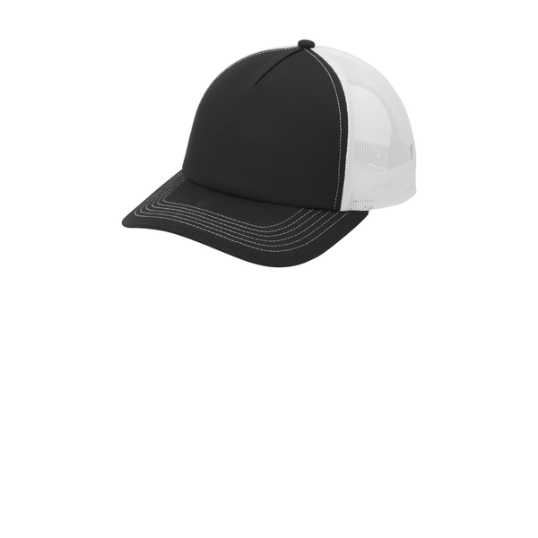 Port Authority® Low-Profile Structured Snapback 5-Panel Trucker Cap
