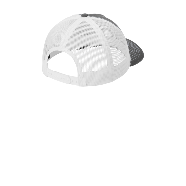 Port Authority® Low-Profile Structured Snapback 5-Panel Trucker Cap