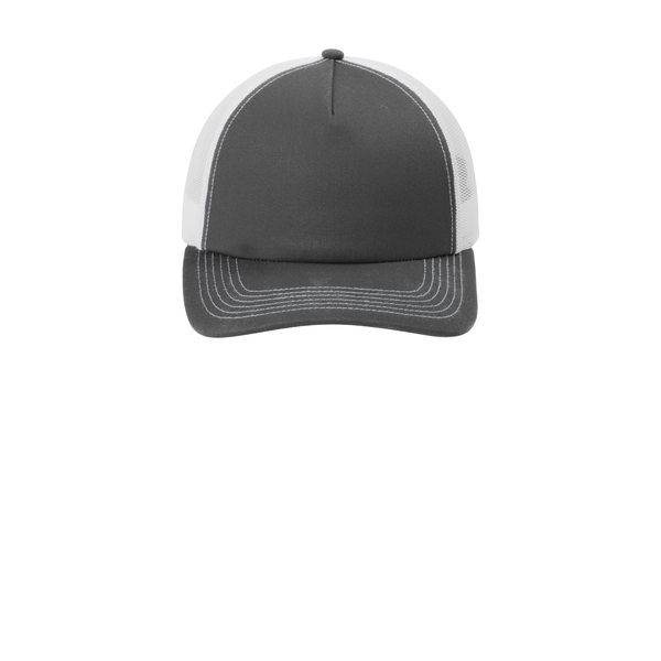 Port Authority® Low-Profile Structured Snapback 5-Panel Trucker Cap