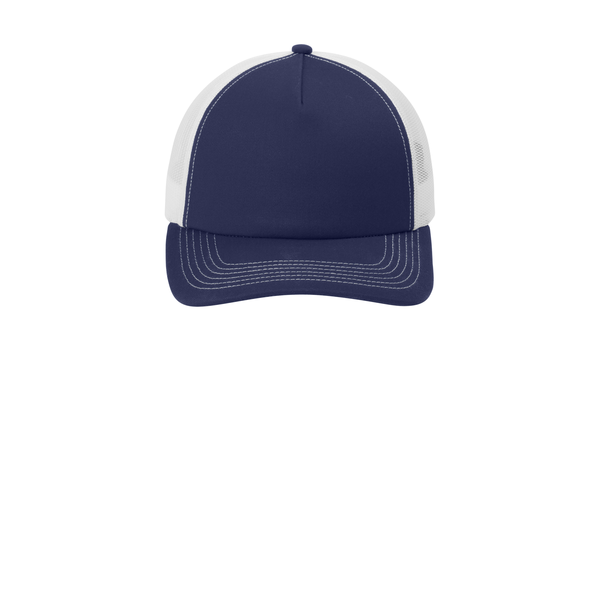 Port Authority® Low-Profile Structured Snapback 5-Panel Trucker Cap